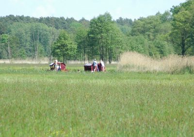 Floßsafari durch Kanal