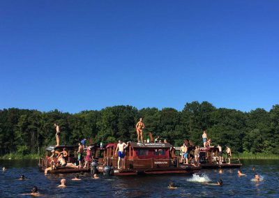 Floßabenteuer auf der Havel