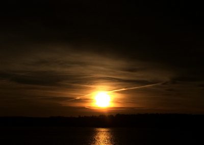 Sonnenuntergang auf der Havel